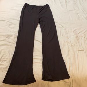 SHEIN black flared leggings size M